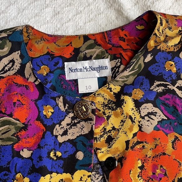 Floral Rayon Blazer - Picture 2 of 5